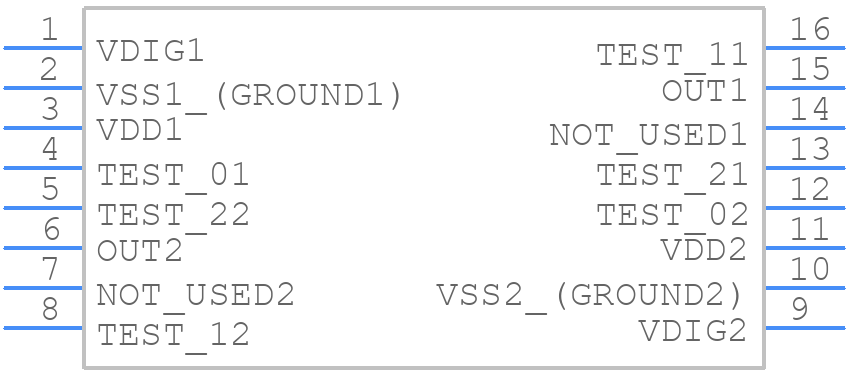 MLX90360KGO-ACD-STANDARD - Melexis - PCB symbol