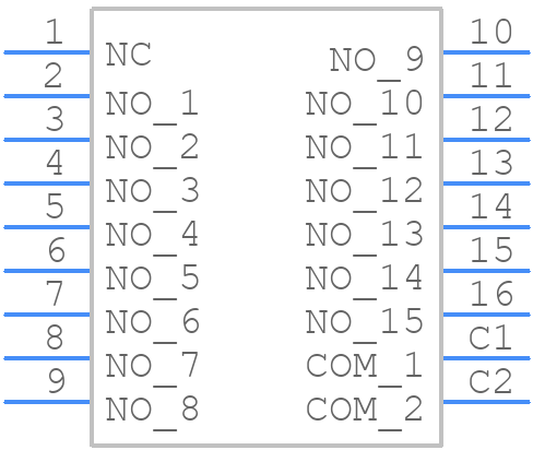 51SP22-01-2-08N - Grayhill - PCB symbol
