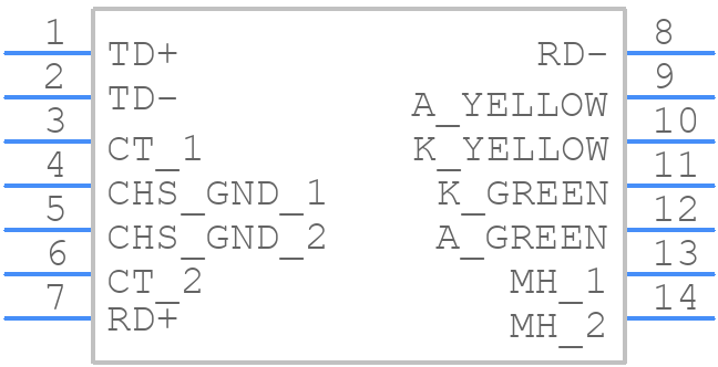 JXR1-0011NLT - Yageo Group - PCB symbol