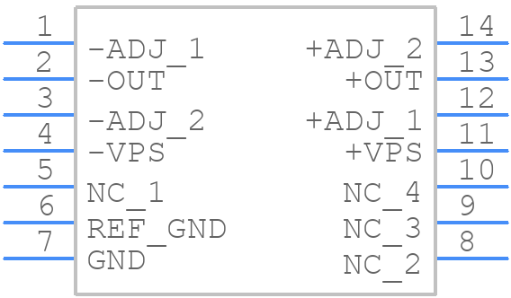 VRE107MA - Apex Microtechnology - PCB symbol