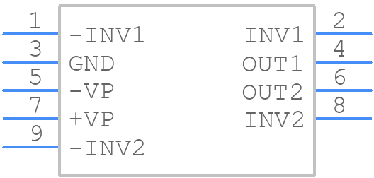 TDA1521Q - NXP - PCB symbol