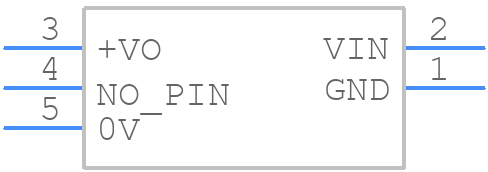 VRB2405YMD-6WR3 - Mornsun Power - PCB symbol