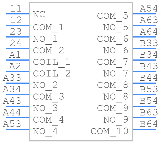 SIP512-24VDC - ELESTA - PCB symbol