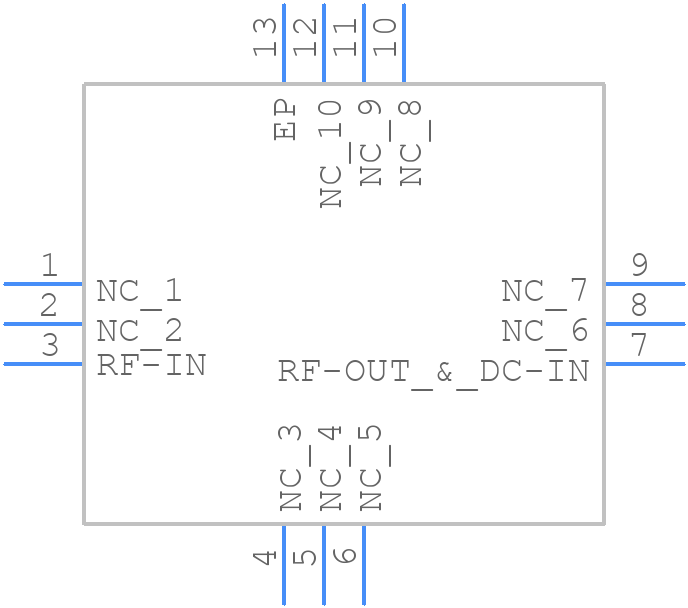 LHA-23HLN+ - Mini-Circuits - PCB symbol