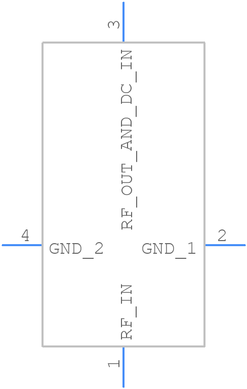LHA-1H+ - Mini-Circuits - PCB symbol