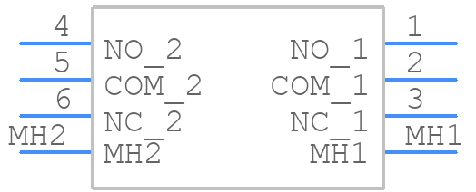 B29JV - NKK Switches - PCB symbol