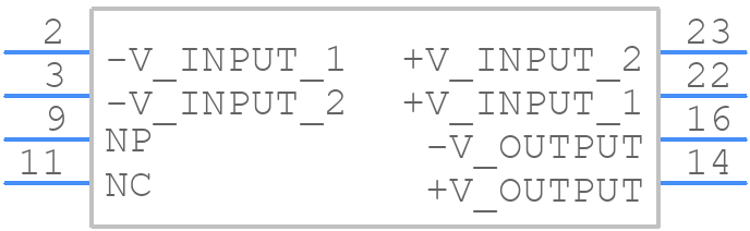 EC4AU11HM - Cincon - PCB symbol