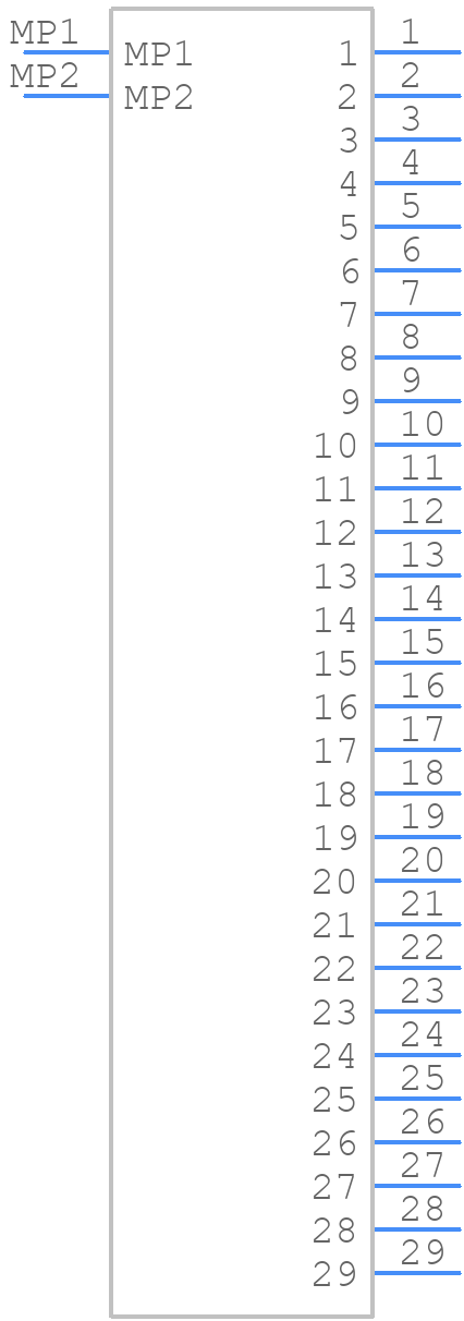 2-1734592-9 - TE Connectivity - PCB symbol