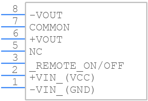 TEC 2-0922 - Traco Power - PCB symbol