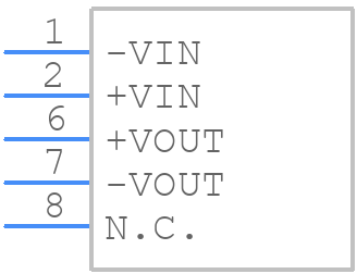 3S8W_1212S1.6RP - Gaptec - PCB symbol