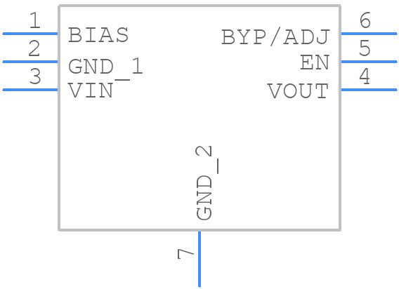 MIC5309-1.2YMT TR - Microchip - PCB symbol