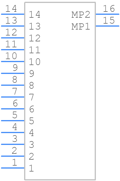 0532611471 - Molex - PCB symbol