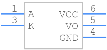 FOD8160R2V - onsemi - PCB symbol