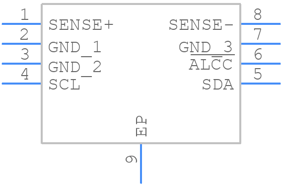 LTC2944CDD#TRPBF - Analog Devices - PCB symbol