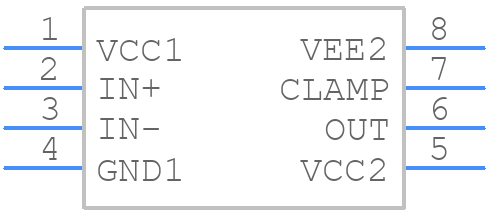 UCC5350MCDWVR - Texas Instruments - PCB symbol