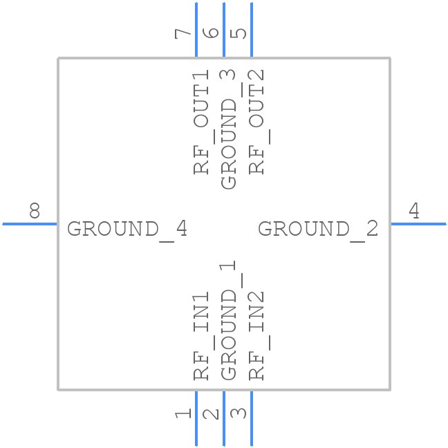 DLFCV-1750+ - Mini-Circuits - PCB symbol
