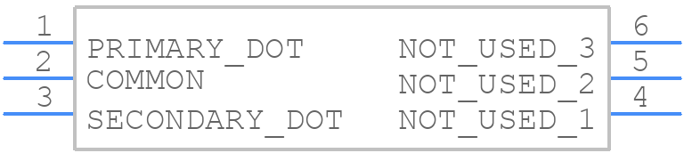 TRS2-252+ - Mini-Circuits - PCB symbol
