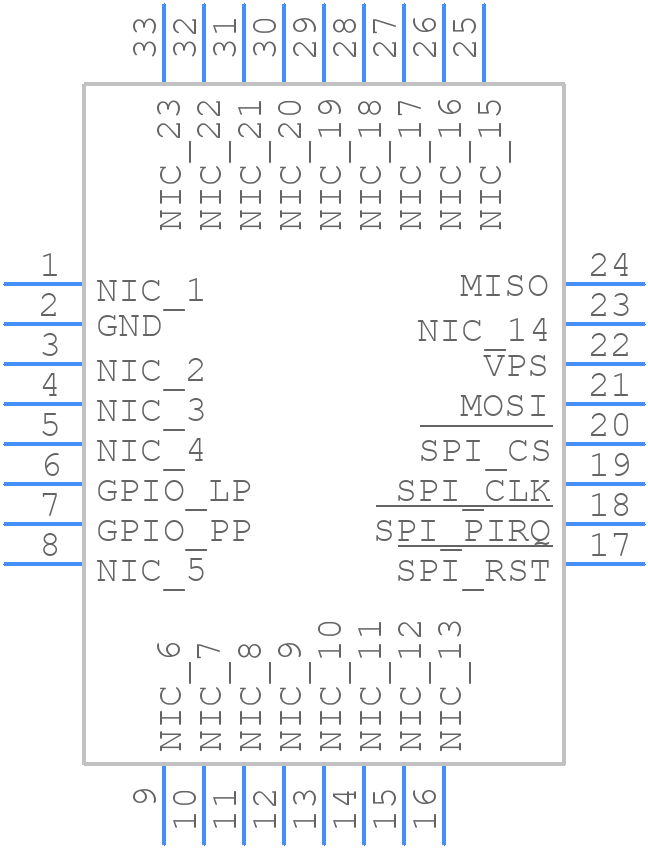 ST33HTPH2X32AHD4 - STMicroelectronics - PCB symbol