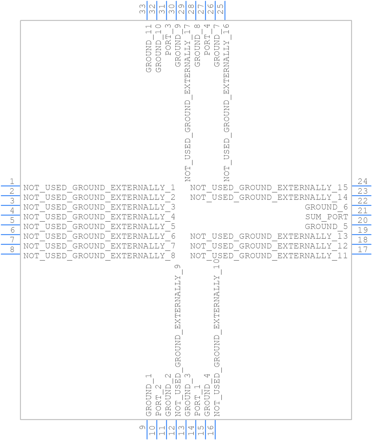 EP4KA - Mini-Circuits - PCB symbol