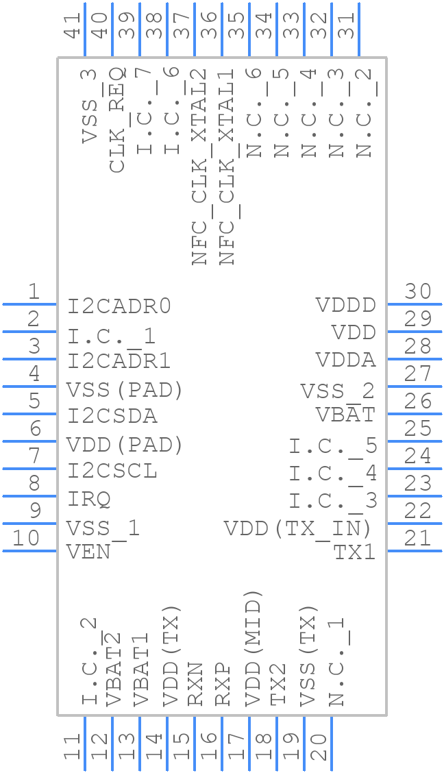 PN7150B0HN/C11006Y - NXP - PCB symbol
