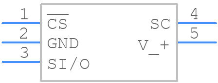 LM71CIMFX/NOPB - Texas Instruments - PCB symbol