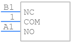 R1966IBLKBLKEP - E-Switch - PCB symbol