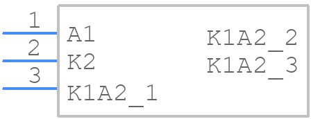 BAV99QCZ - Nexperia - PCB symbol