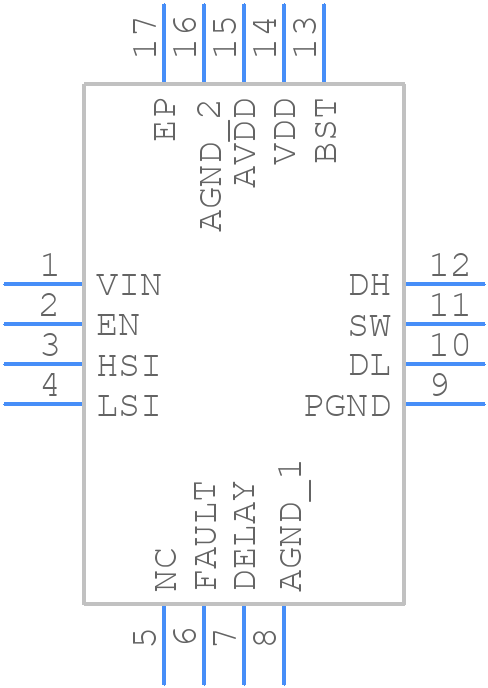 MIC4600YML-T5 - Microchip - PCB symbol
