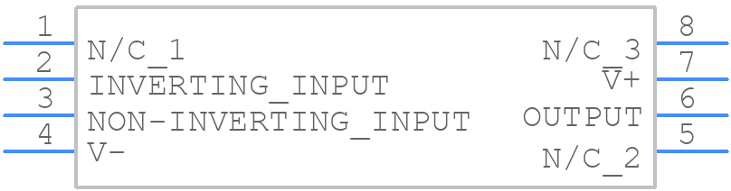 LM6181AMN/NOPB - Texas Instruments - PCB symbol