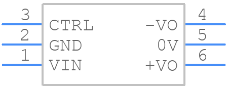 URA2415LD-30WR3 - Mornsun Power - PCB symbol