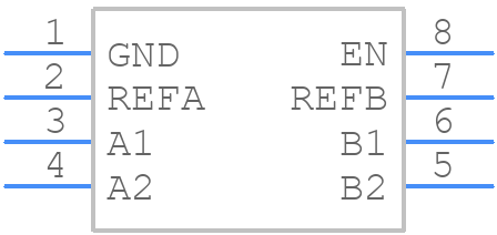 LSF0102DP - Nexperia - PCB symbol