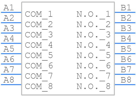 A6S-8101-H - OMRON Electronics - PCB symbol