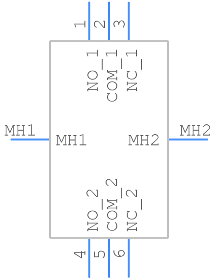 MFS201N-9-Z - Nidec Copal - PCB symbol
