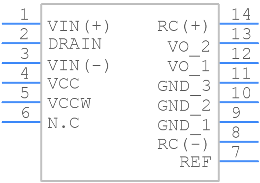 MPM1220SJ - Tamura - PCB symbol