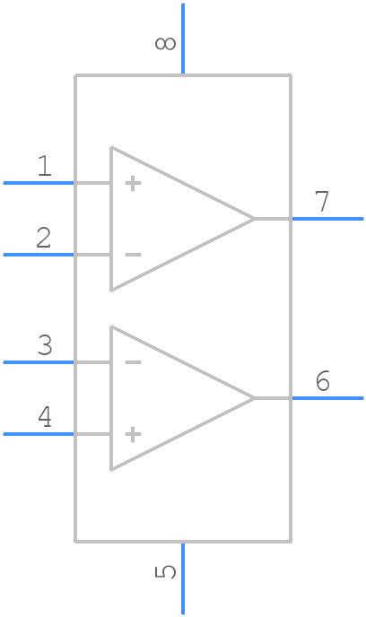 LT1720CS8#TRPBF - Analog Devices - PCB symbol
