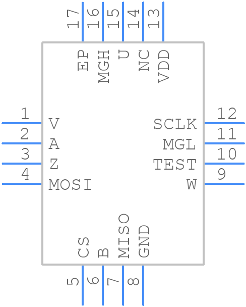 MA302GQ-P - Monolithic Power Systems (MPS) - PCB symbol