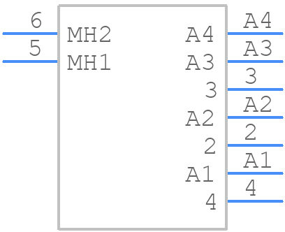 RK14K1220A0F - ALPS Electric - PCB symbol