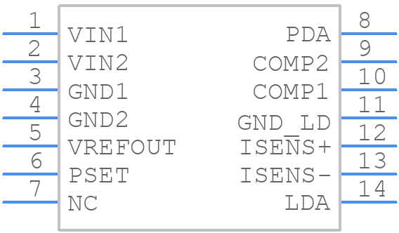 MLD203P1 - Thorlabs - PCB symbol