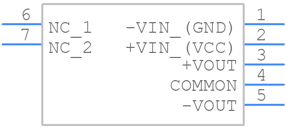 TRN 3-4821SM - Traco Power - PCB symbol