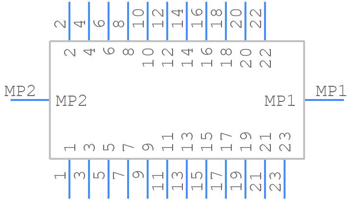 FH26-23S-0.3SHW(29) - Hirose - PCB symbol