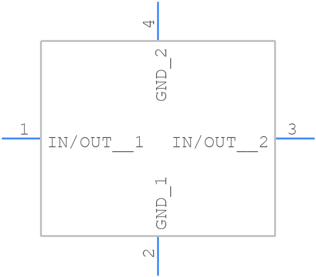 BF1608-L2R4NAF - Advanced Ceramic X Corp. - PCB symbol