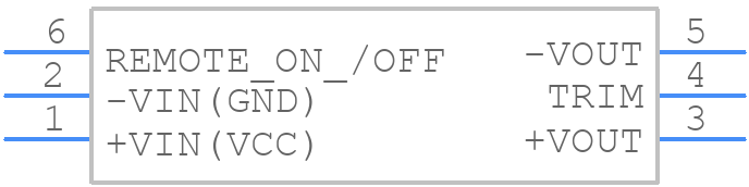 THL20-2415WI - Traco Power - PCB symbol