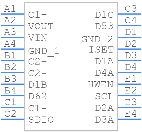 LM2756TMX/NOPB - Texas Instruments - PCB symbol