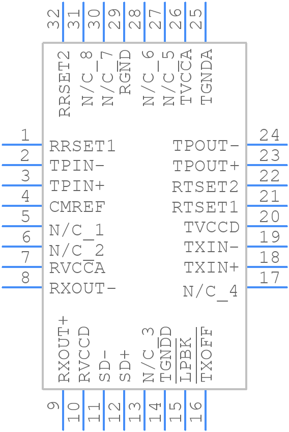 ML6674CH - Micro Linear - PCB symbol