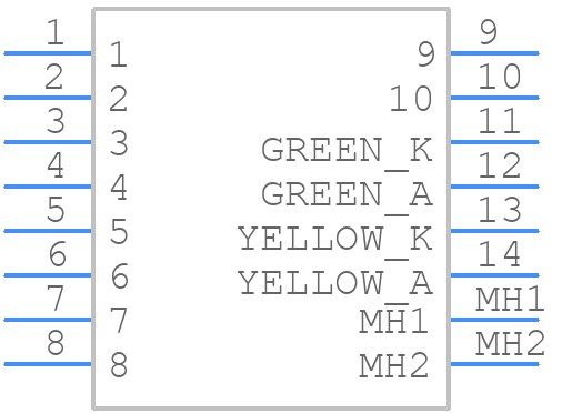 09455511143 - HARTING - PCB symbol
