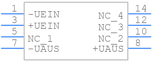 TSM 0509S - Traco Power - PCB symbol