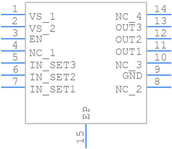 TLD2310EL - Infineon - PCB symbol