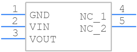 ST732M50R - STMicroelectronics - PCB symbol