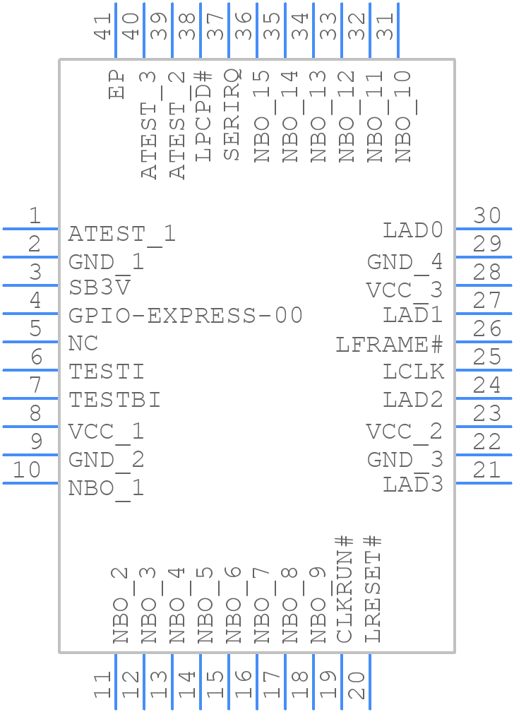 AT97SC3204-X2M6-00 - Microchip - PCB symbol