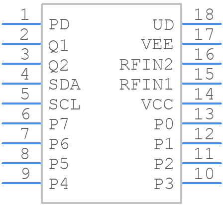 TSA5511 - NXP - PCB symbol
